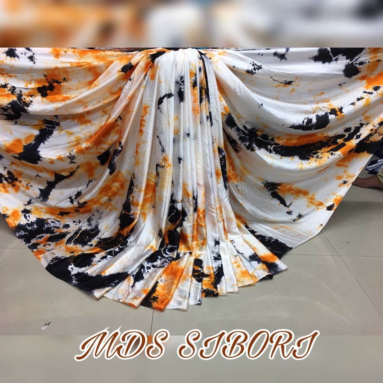 Fancy Japan Satin Saree