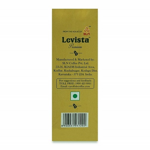 Levista Premium Coffee 100 gms Standy Pouch