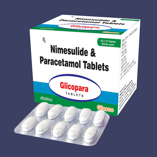 Nimesulide 100mg Plus Paracetamol 325mg Tablet