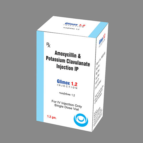 Amoxycillin 1gm Plus Potassium Clavulanate 200mg Injection