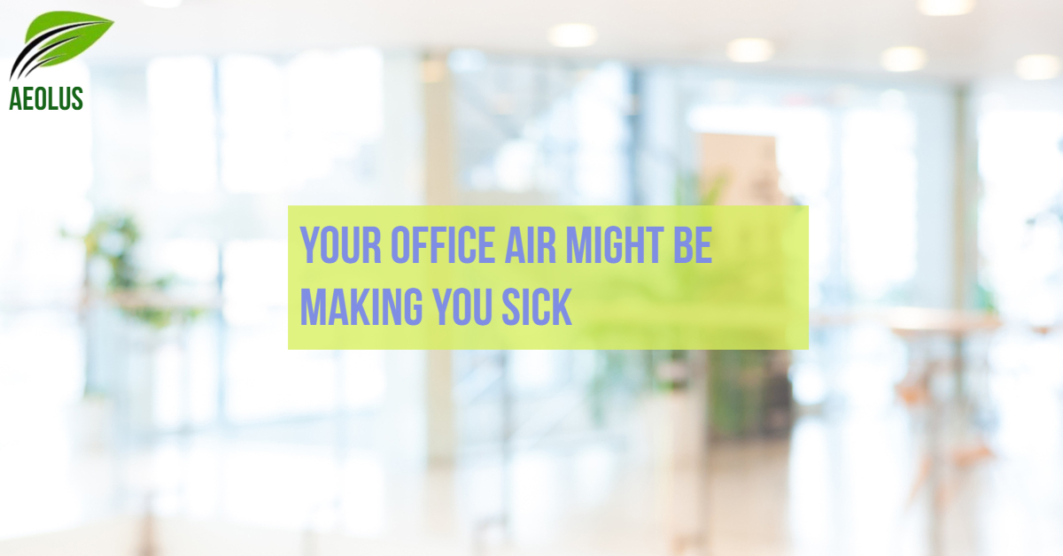 Office Air Purifier System by Aeolus