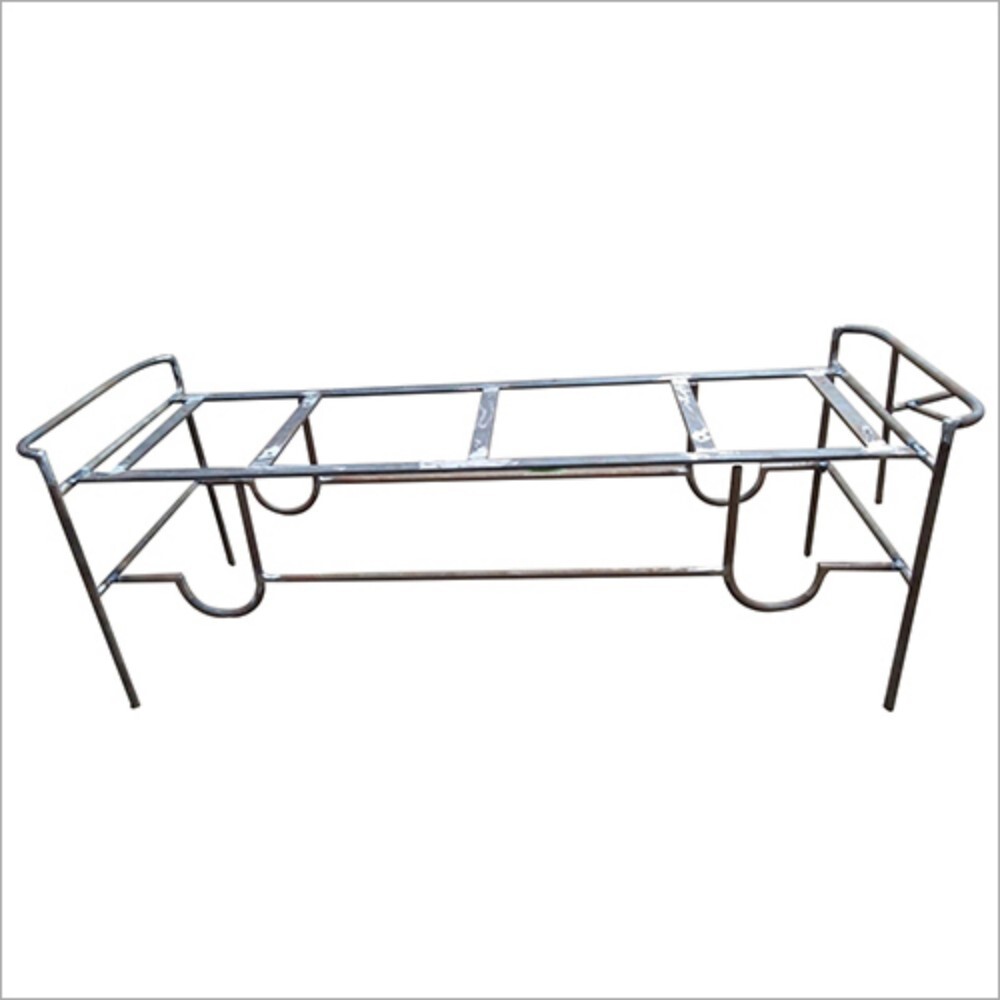 SS Garden Bench Frame - Stainless Steel, Supports 6 or 8 Foot Lumber | Durable, Easy to Clean, Modern Design
