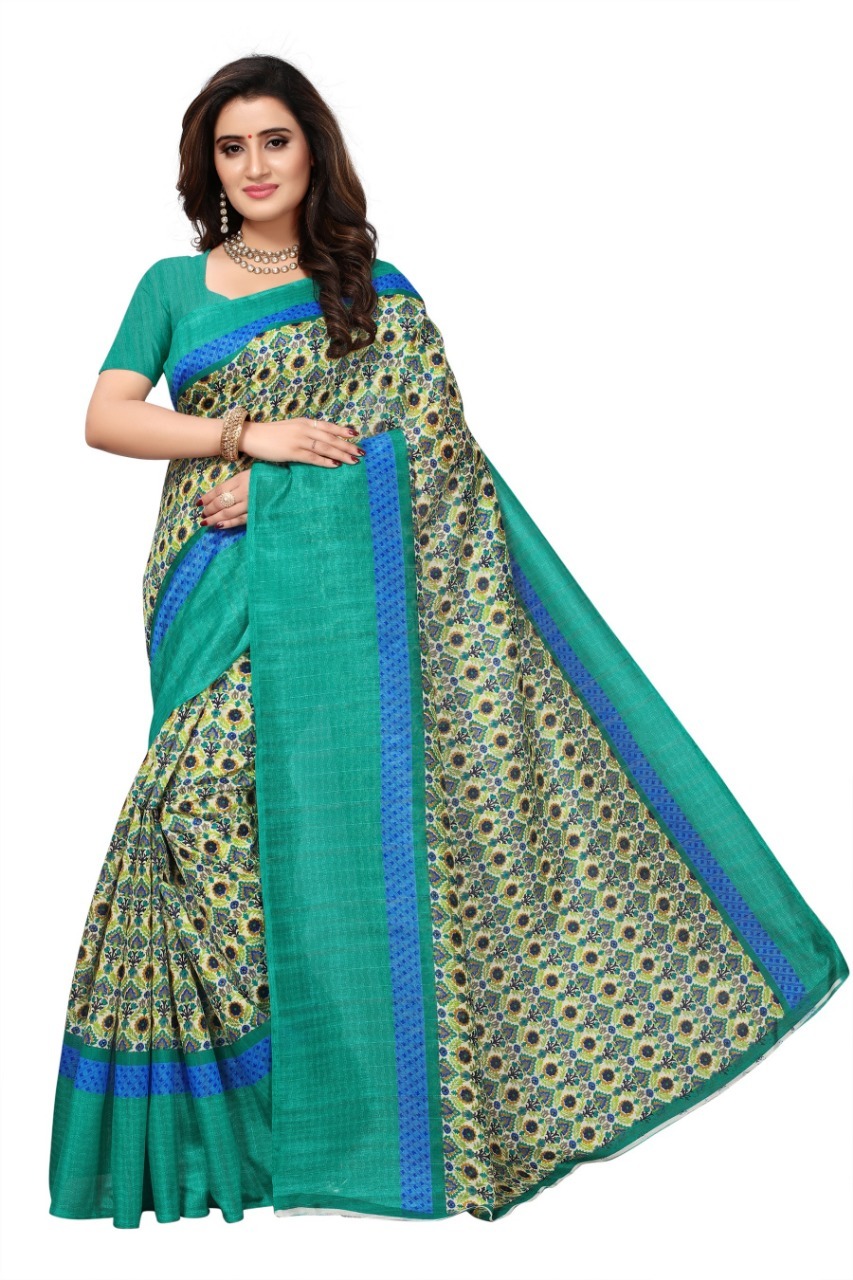 Beautiful Bhagalpuri Silk  Saree