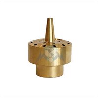 Brass Blossom Water Fountain Nozzle
