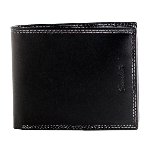 Mens Plain Leather Wallet