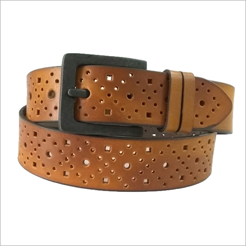 Mens Hard Core Casual Leather Belt