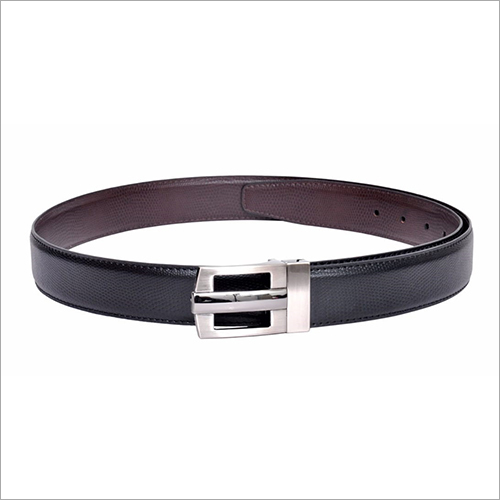 Men Black PU Belt