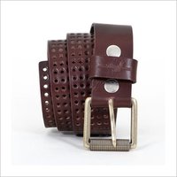 Mens Hard Core Casual Leather Belt