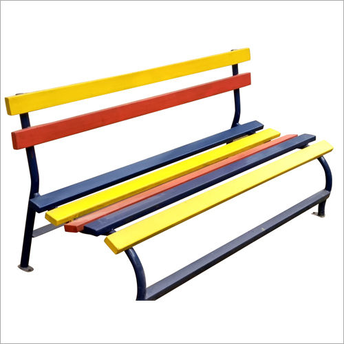 Outdoor Multicolor Garden Bench