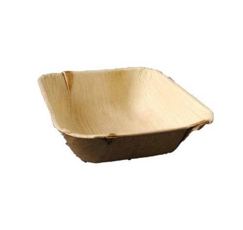 Areca Leaf Quadrato Bowl / Square / 5.5 inch