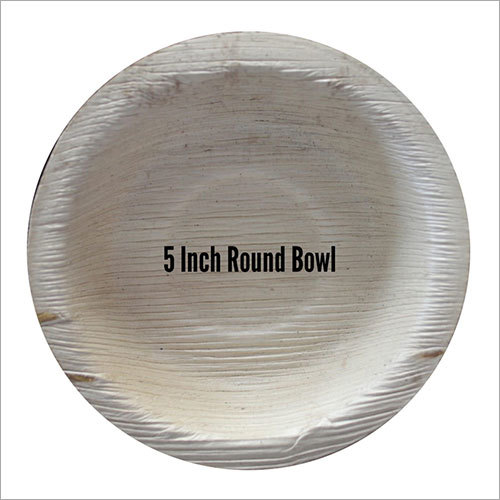 Areca Leaf Bowl / Round / 5 inch