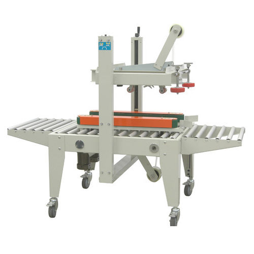 White Carton Sealer Machine