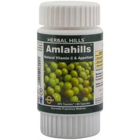 Amla Capsule for Healthy Hair & Digestion - Amlahills 60 Capsule