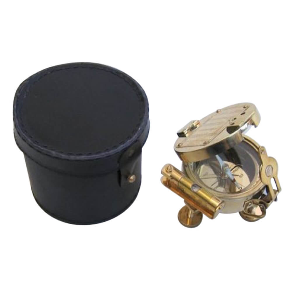 Brunton Stand Compass Leather Case