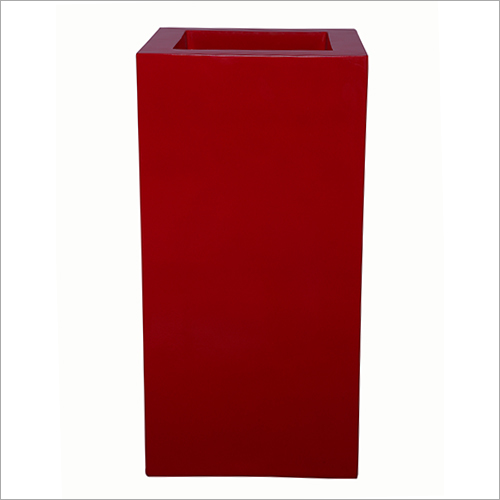 Red Colored Flower Pot