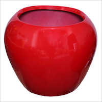 Multi Color Round Flower Pot