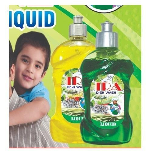 Liquid Dish Wash - 500 ml | Green & Yellow, Effective Household & Hotel Cleaning Solution