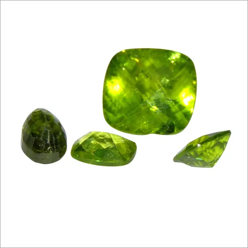 Natural Peridot Oval Loose Gemstone(Pack of 1 Pc.
