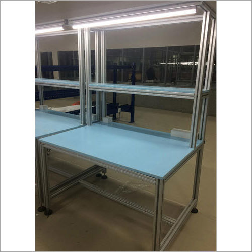 Silver Electrical Assembly Tables
