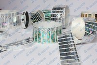 Multicolor Holographic Stickers - Pet Material, Customized Sizes & Transparency | Anti-counterfeit, Holographic, Waterproof, Self-adhesive, Scratch-off