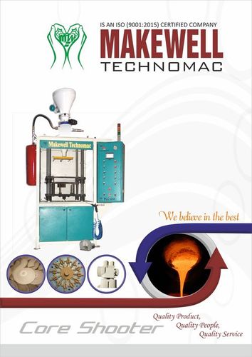 Multi Core Semi Automatic Shooter Machine Application: Foundry