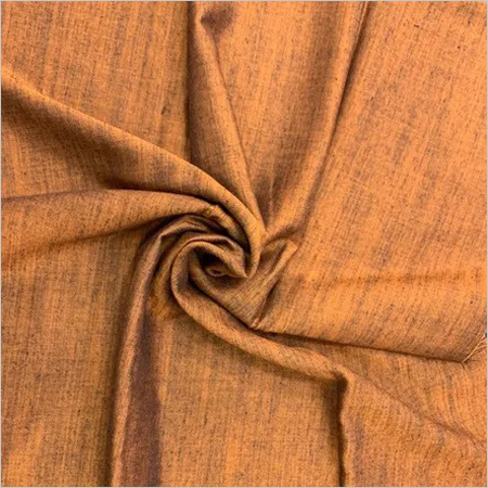 Rayon Silk Fabric-Rust