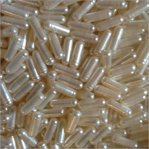 Size 0 White Pearl Metallic Capsules By PATCO EXPORTS PVT. LTD.
