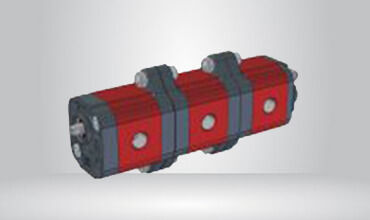 Multiple Hydraulic Pump 22 HY Body-Shaped FLANGE  Group 0