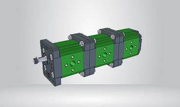 Multiple Hydraulic Pump ø25.4 FLANGE – Group 1