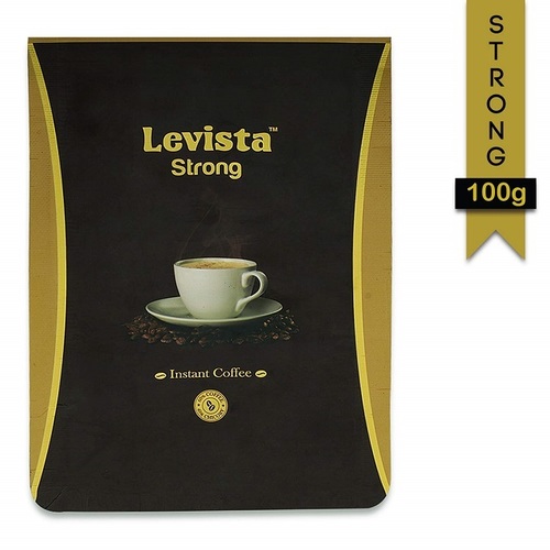 Levista Strong Coffee 100 gms Standy Pouch