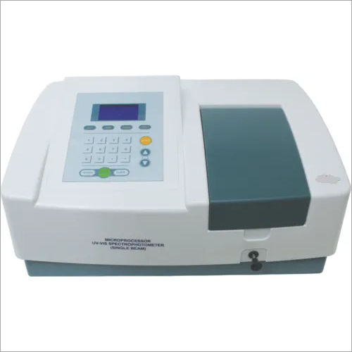 Single beam UV-Vis spectrophotometer scanning software