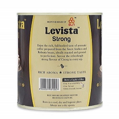 Levista Strong Coffee 200gms Can