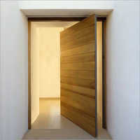 Pivoting Front Wooden Swing Door