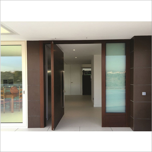 Entrance Wooden Pivot Door