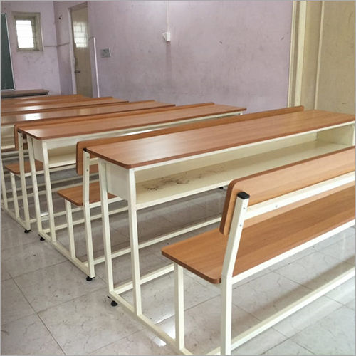 Mild Steel School Wooden Desk Warranty: 3 Years