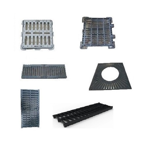Ductile Iron Gratings - Color: Black