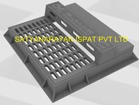 CURB INLET FRAMES GRATES AND BACK PLATE