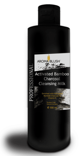 Black Activated Bamboo Charcoal Cleansing Milk