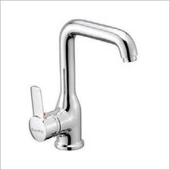 Swan Neck Single Lever Basin Mixer