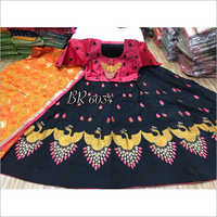 Different Color Available Ladies Printed Lehenga Choli