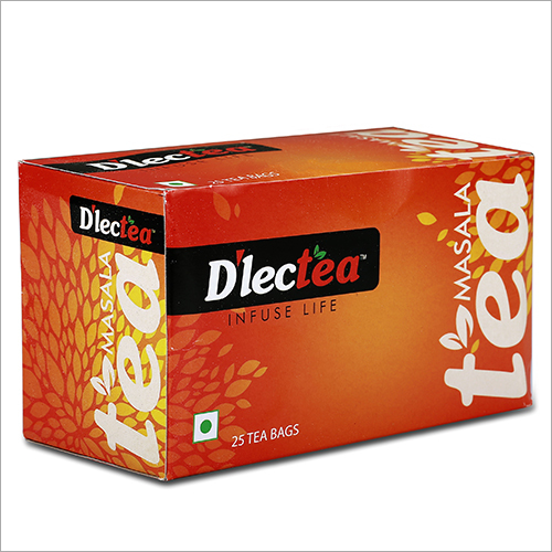 25 Masala Tea Bag Packaging: Box