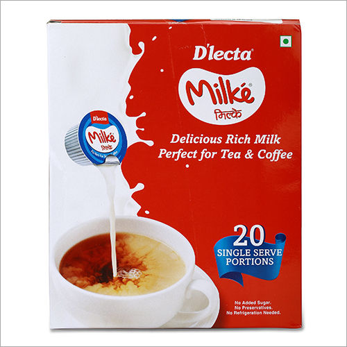 20 Single Serve Portions Milk