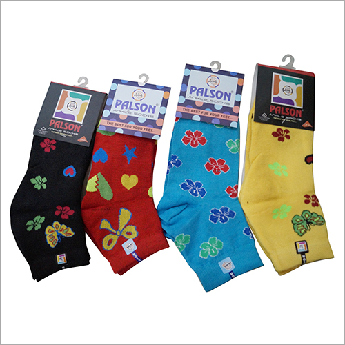 Multiple Color Kids Printed Socks