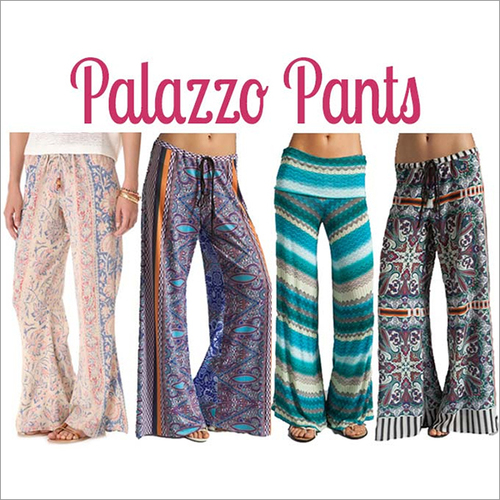 Ladies Printed Palazzo