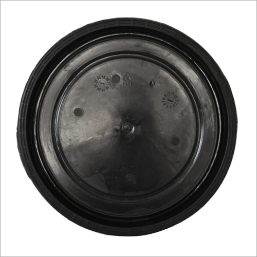 Black Plastic Open Top Drum Cap