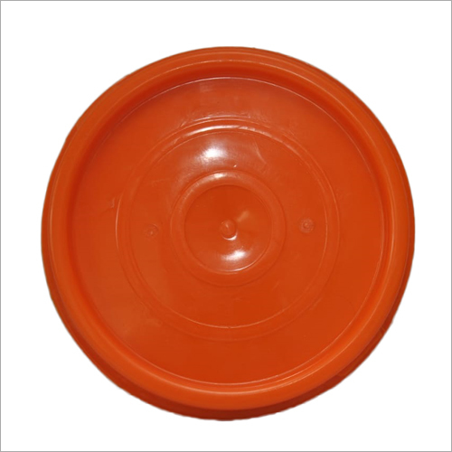 Red 50 Ltr Plastic Open Top Drum Cap