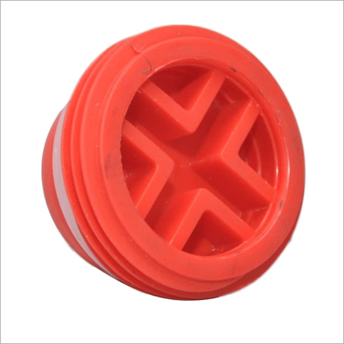 Red Polypropylene Vent Bung Seal Cap