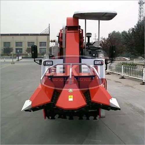 2 Rows Corn Combine Harvester