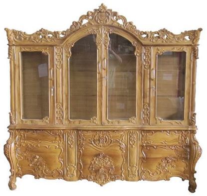 Teak Wood China Cabinet