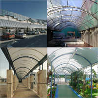 Polycarbonate Roofing Sheds Length: Customized Foot (ft)